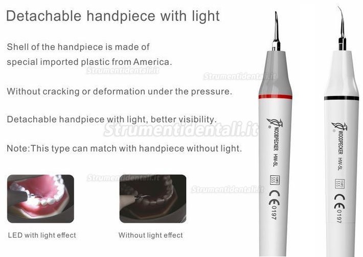 Woodpecker® UDS-P LED Ablatore ultrasuoni avec LED